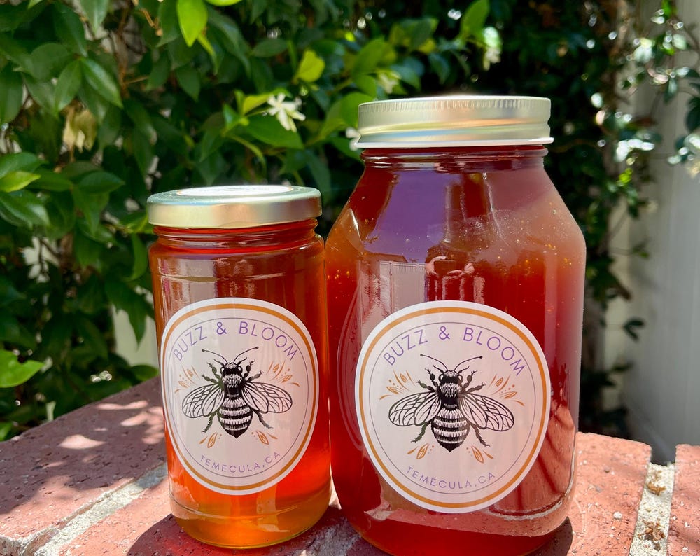 Raw Unfiltered, Unpasteurized Honey, Desert Wildflower