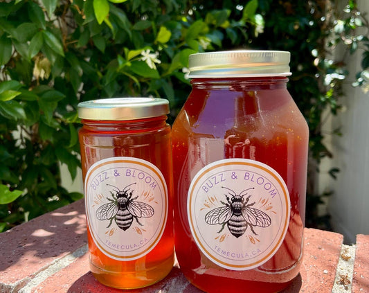 Raw Unfiltered, Unpasteurized Honey, Desert Wildflower